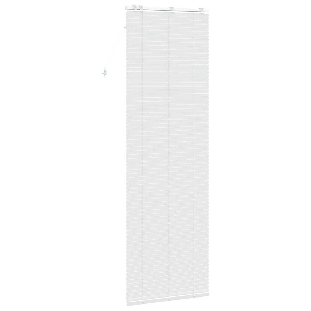 vidaXL Βενετσιάνικη Σκίαση Λευκό 75 x 250 εκ. 35 mm