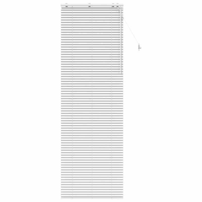 vidaXL Βενετσιάνικη Σκίαση Λευκό 95 x 250 εκ. 35 mm