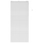 vidaXL Βενετσιάνικη Σκίαση Λευκό 100 x 250 cm 35 mm