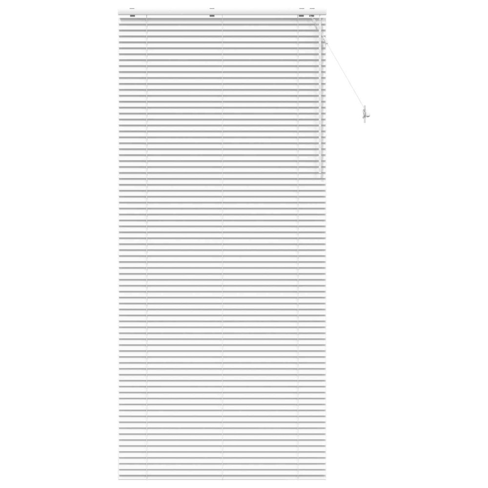 vidaXL Βενετσιάνικη Σκίαση Λευκό 110 x 250 εκ. 35 mm