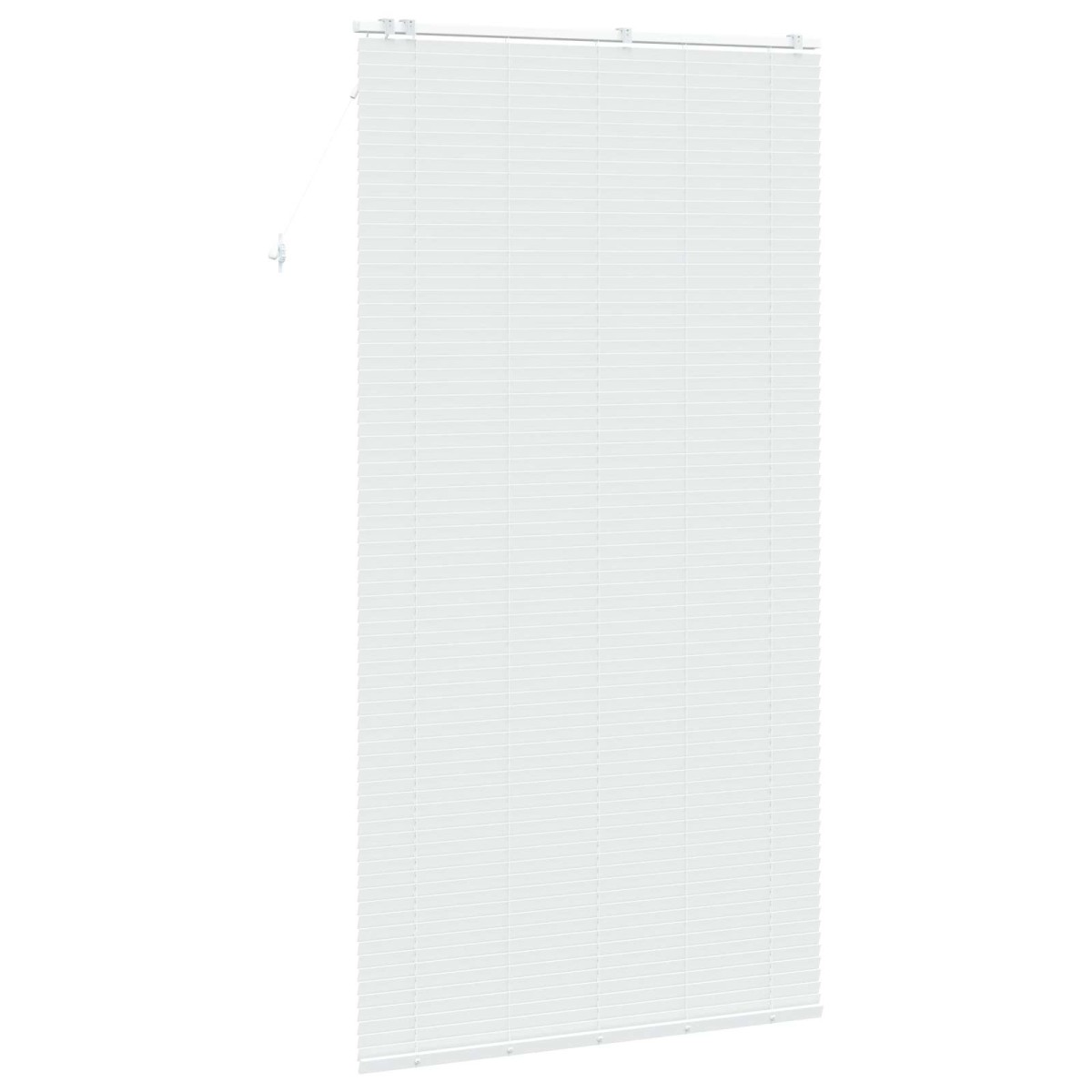 vidaXL Βενετσιάνικη Σκίαση Λευκό 140 x 250 cm 35 mm