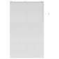 vidaXL Βενετσιάνικη Σκίαση Λευκό 155 x 250 εκ. 35 mm