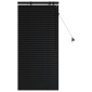 vidaXL Βενετσιάνικη Σκίαση Μαύρο 65 x 130 εκ 35 mm