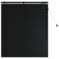 vidaXL Βενετσιάνικη Σκίαση Μαύρο 105 x 130 cm 35 mm