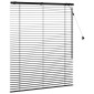 vidaXL Βενετσιάνικη Σκίαση Μαύρο 110 x 130 cm 35 mm