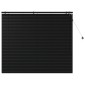 vidaXL Βενετσιάνικη Σκίαση Μαύρο 125 x 130 εκ 35 mm