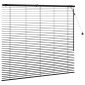 vidaXL Βενετσιάνικη Σκίαση Μαύρο 130 x 130 cm 35 mm