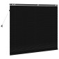 vidaXL Βενετσιάνικη Σκίαση Μαύρο 155 x 130 εκ 35 mm