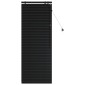 vidaXL Βενετσιάνικη Σκίαση Μαύρο 60 x 160 εκ. 35 mm