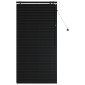 vidaXL Βενετσιάνικη Σκίαση Μαύρο 70 x 160 εκ. 35 mm
