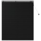 vidaXL Βενετσιάνικη Σκίαση Μαύρο 130 x 160 εκ 35 mm