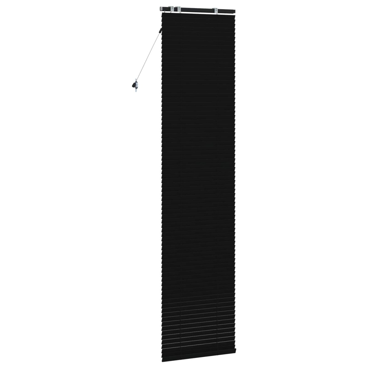 vidaXL Βενετσιάνικη Σκίαση Μαύρο 65 x 250 cm 35 mm