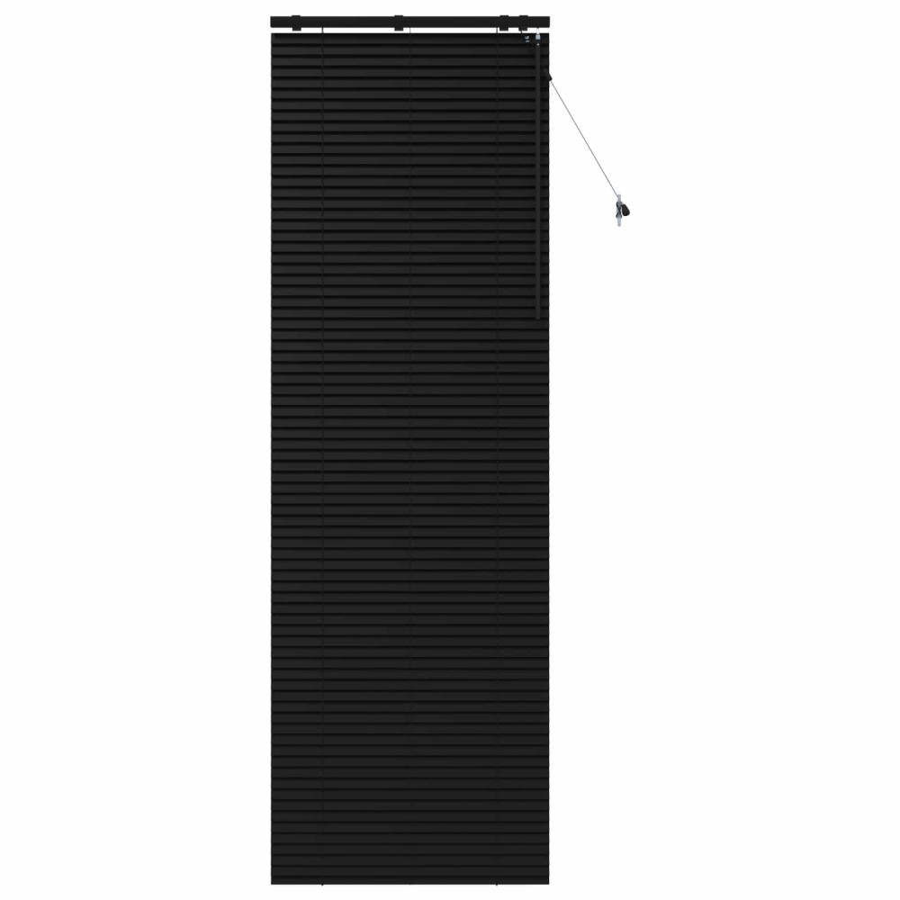 vidaXL Βενετσιάνικη Σκίαση Μαύρο 80 x 250 cm 35 mm