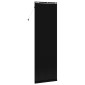 vidaXL Βενετσιάνικη Σκίαση Μαύρο 85 x 250 cm 35 mm