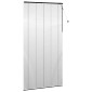 vidaXL Βενετσιάνικη Σκίαση Μαύρο 125 x 250 cm 35 mm