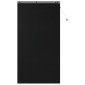 vidaXL Βενετσιάνικη Σκίαση Μαύρο 135 x 250 εκ. 35 mm