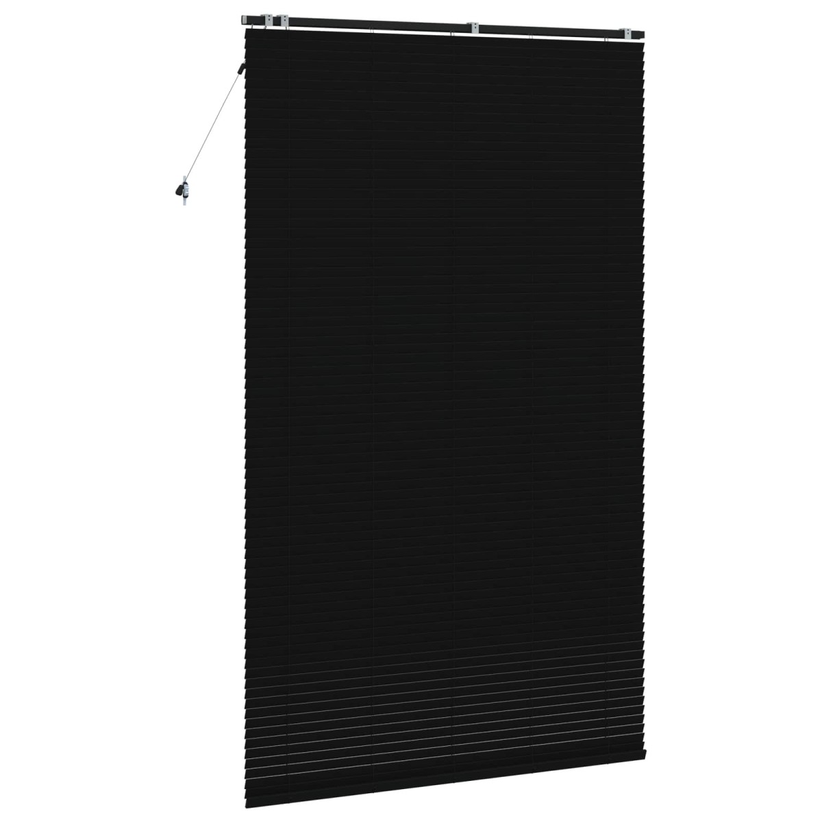 vidaXL Βενετσιάνικη Σκίαση Μαύρο 160 x 250 cm 35 mm