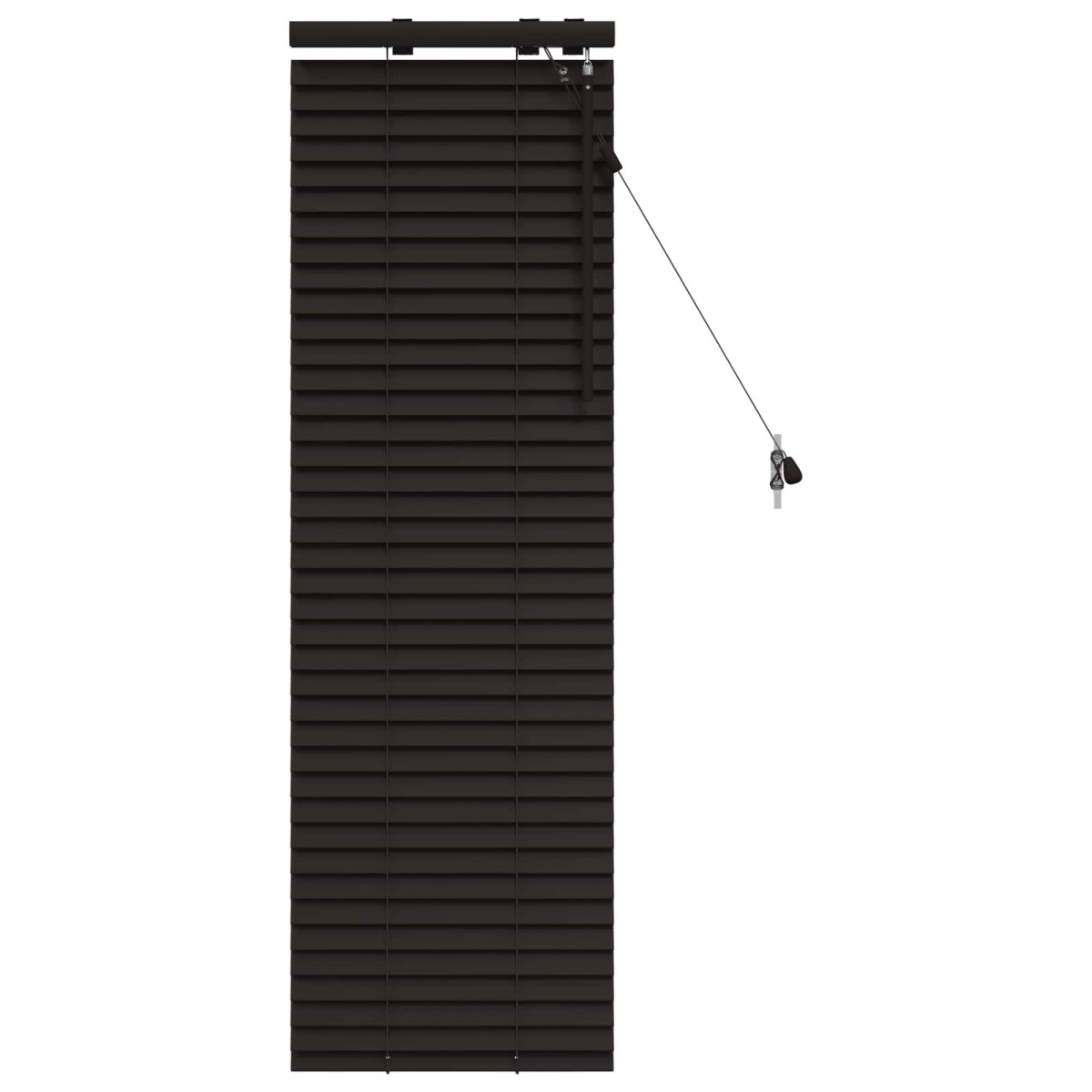 vidaXL Βενετσιάνικη Σκίαση Σκούρο Καφέ 50 x 130 εκ 35 mm