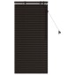 vidaXL Βενετσιάνικη Σκίαση Σκούρο Καφέ 60 x 130 cm 35 mm