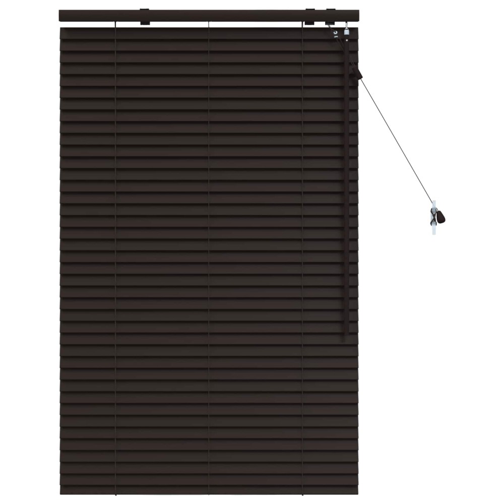 vidaXL Βενετσιάνικη Σκίαση Σκούρο Καφέ 95 x 130 εκ 35 mm