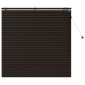 vidaXL Βενετσιάνικη Σκίαση Σκούρο Καφέ 130 x 130 cm 35 mm