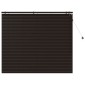 vidaXL Βενετσιάνικη Σκίαση Σκούρο Καφέ 155 x 130 εκ 35 mm