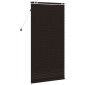 vidaXL Βενετσιάνικη Σκίαση Σκούρο Καφέ 80 x 160 cm 35 mm