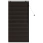 vidaXL Βενετσιάνικη Σκίαση Σκούρο Καφέ 95 x 160 εκ. 35 mm