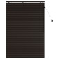 vidaXL Βενετσιάνικη Σκίαση Σκούρο Καφέ 120 x 160 cm 35 mm