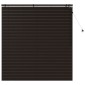 vidaXL Βενετσιάνικη Σκίαση Σκούρο Καφέ 155 x 160 εκ. 35 mm