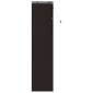 vidaXL Βενετσιάνικη Σκίαση Σκούρο Καφέ 55 x 250 εκ. 35 mm