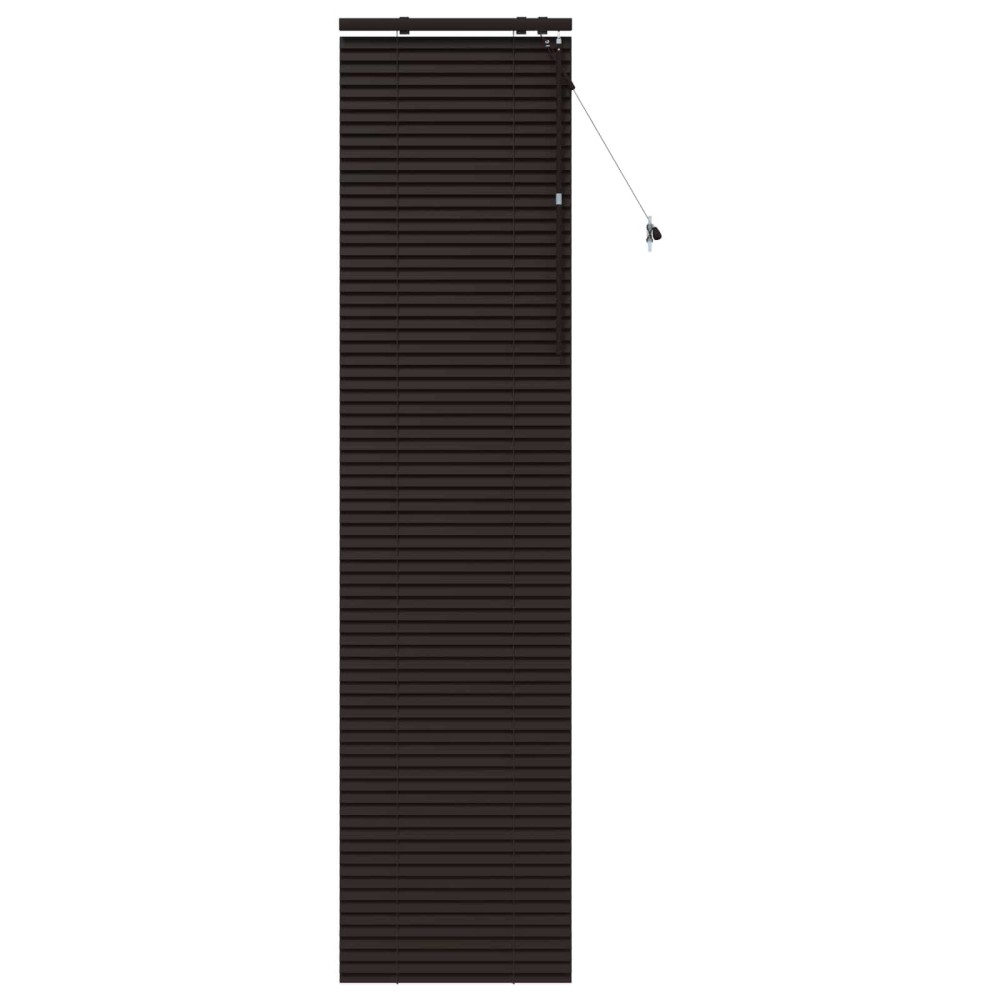 vidaXL Βενετσιάνικη Σκίαση Σκούρο Καφέ 60 x 250 εκ. 35 mm