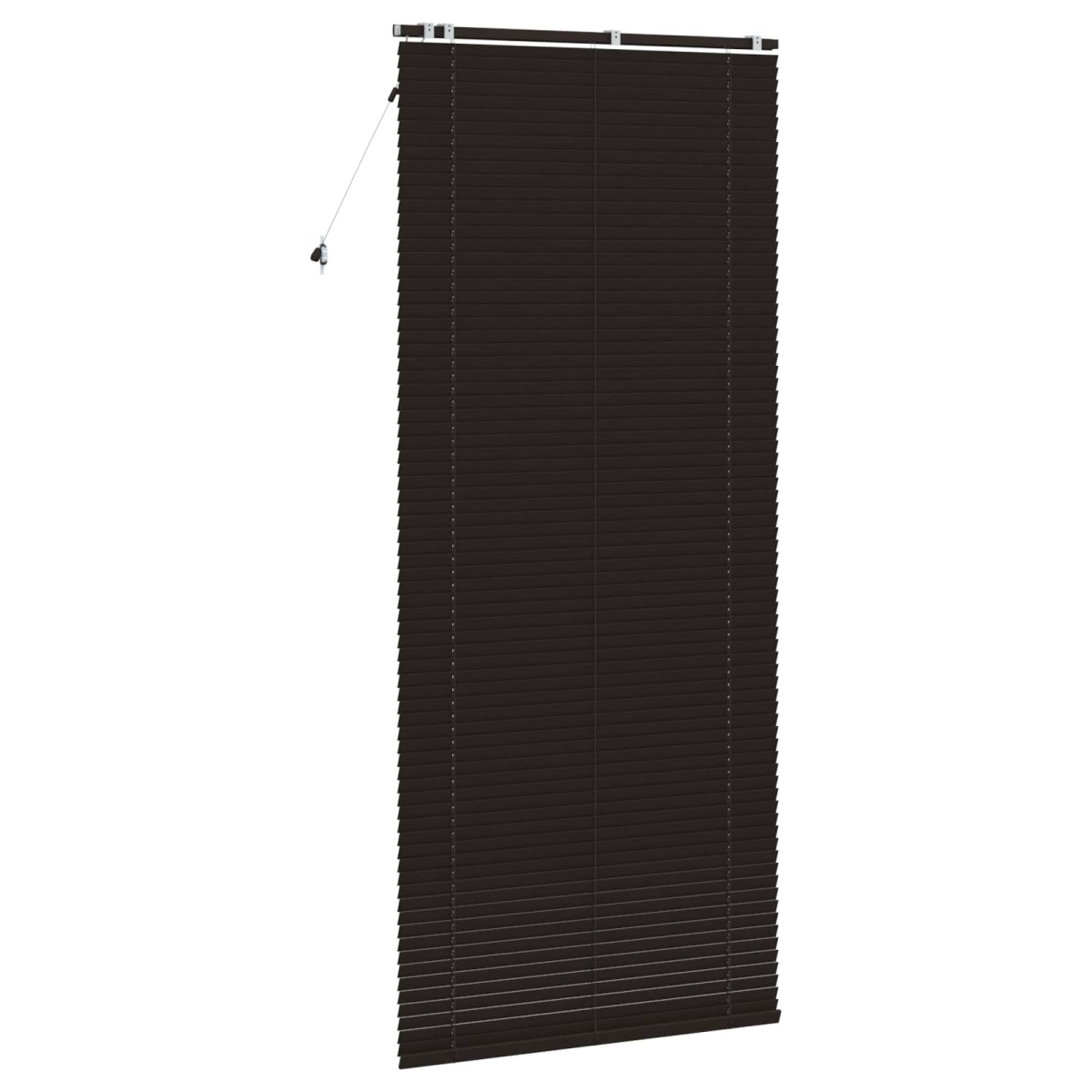 vidaXL Βενετσιάνικη Σκίαση Σκούρο Καφέ 120 x 250 cm 35 mm