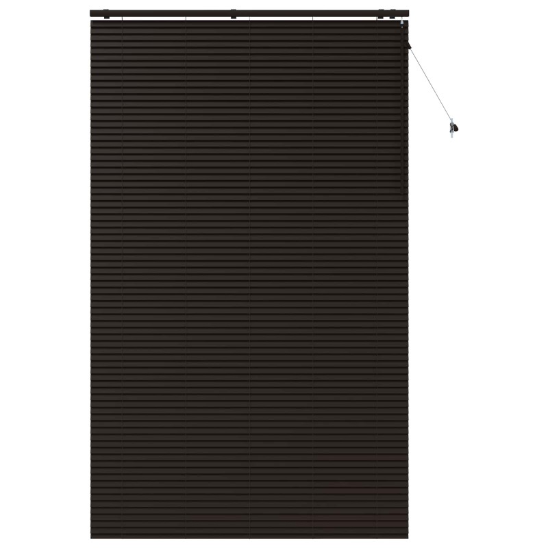 vidaXL Βενετσιάνικη Σκίαση Σκούρο Καφέ 150 x 250 εκ. 35 mm