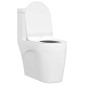 vidaXL Λεκάνη Ρυθμιζόμενος Λευκός 50 x 36,5 x 5 εκ Πολυπροπυλένιο