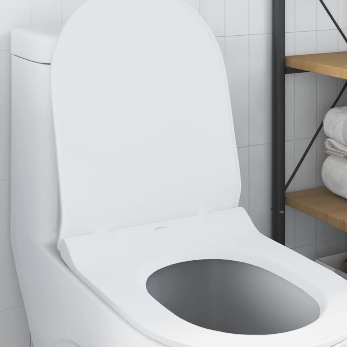 vidaXL Λεκάνη Ρυθμιζόμενος Λευκός 50 x 36,5 x 5 εκ Πολυπροπυλένιο