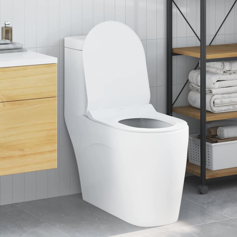 vidaXL Λεκάνη Ρυθμιζόμενος Λευκός 50 x 36,5 x 5 εκ Πολυπροπυλένιο