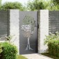 vidaXL Πύλη Κήπου 85 x 175 cm Ατσάλι με Επικάλυψη Πούδρας Κλειδώσιμο