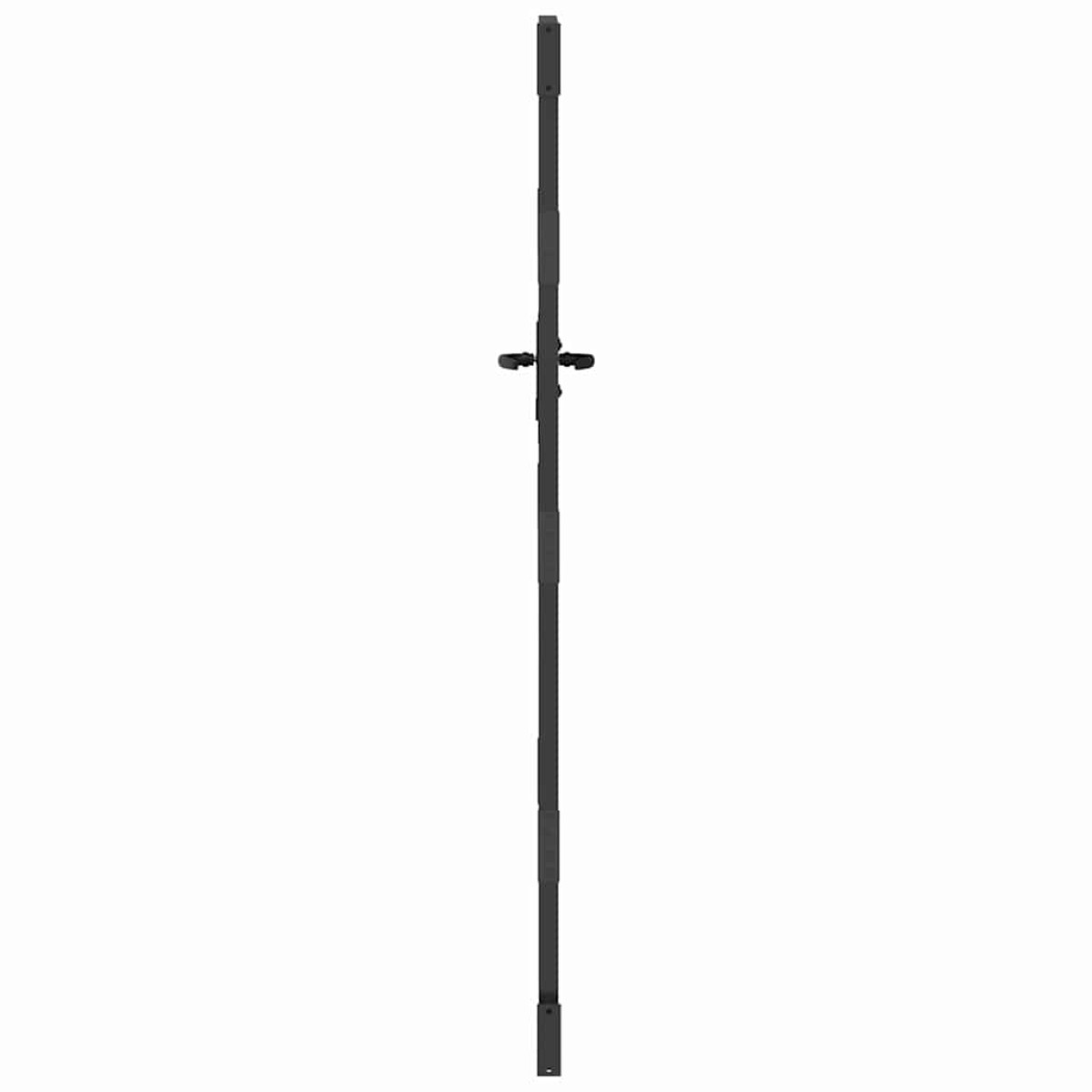 vidaXL Πύλη Κήπου 85 x 200 cm Ατσάλι με Επικάλυψη Πούδρας Κλειδώσιμο