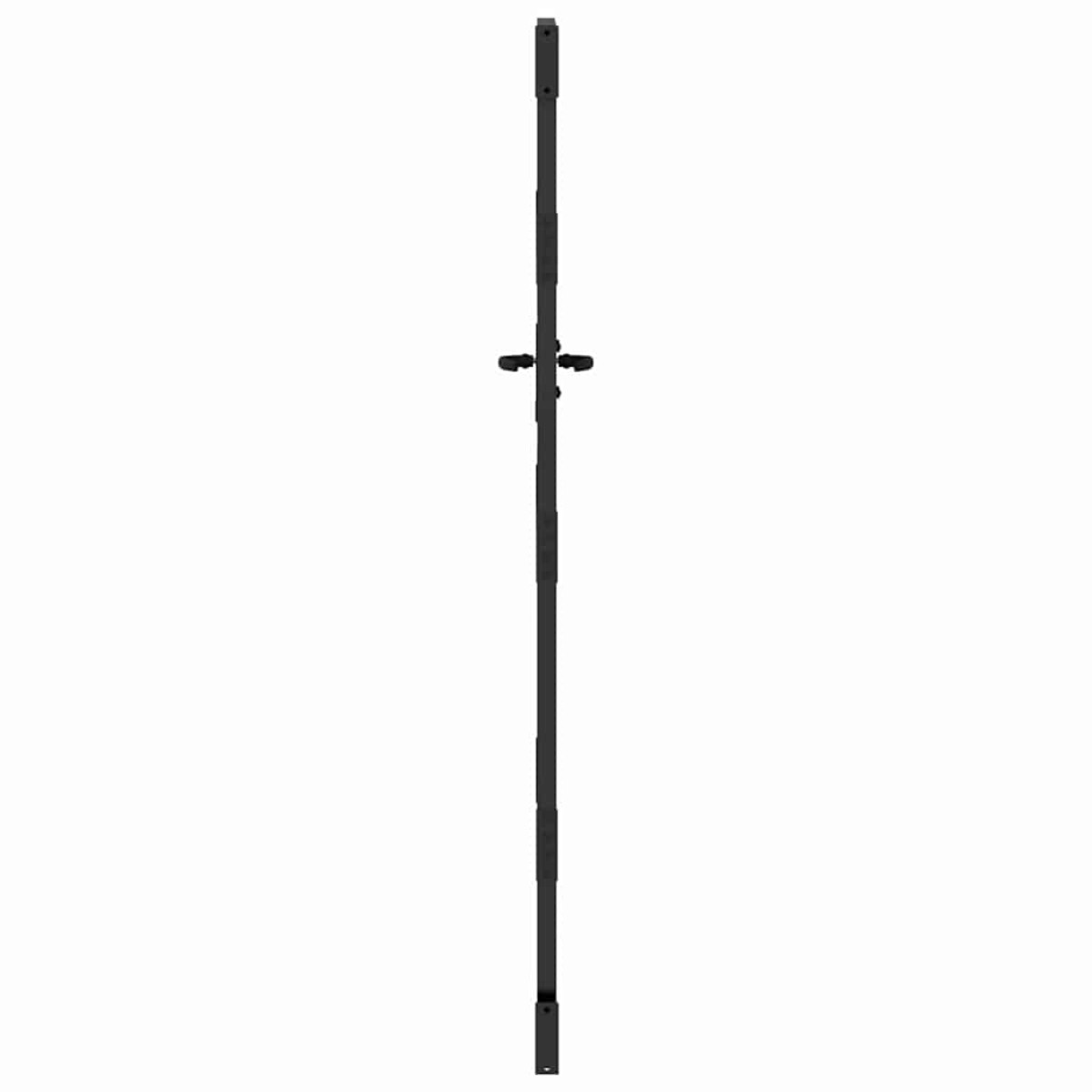 vidaXL Πύλη Κήπου 85 x 200 cm Ατσάλι με Επικάλυψη Πούδρας Κλειδώσιμο
