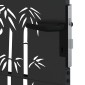 vidaXL Πύλη Κήπου 85 x 200 cm Ατσάλι με Επικάλυψη Πούδρας Κλειδώσιμο