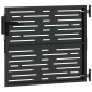 vidaXL Πύλη Κήπου 85 x 100 cm Ατσάλι με Επικάλυψη Πούδρας Κλειδώσιμο