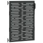 vidaXL Πύλη Κήπου 85 x 150 cm Ατσάλι με Επικάλυψη Πούδρας Κλειδώσιμο
