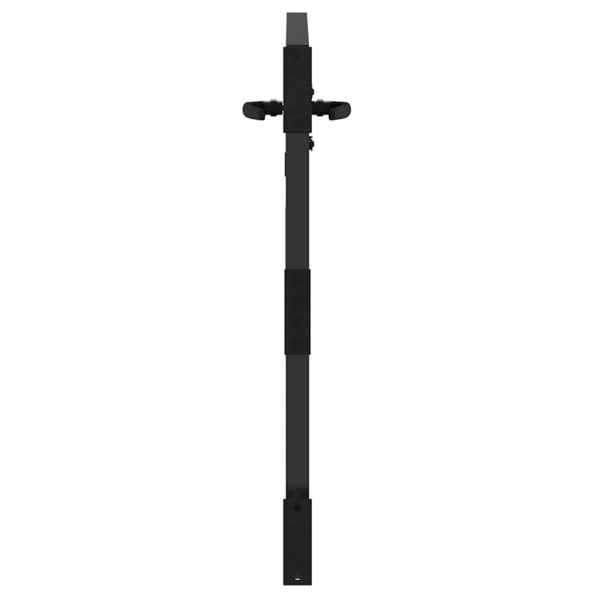 vidaXL Πύλη Κήπου 85 x 100 cm Ατσάλι με Επικάλυψη Πούδρας Κλειδώσιμο