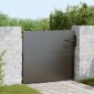 vidaXL Πύλη Κήπου 85 x 100 cm Ατσάλι με Επικάλυψη Πούδρας Κλειδώσιμο
