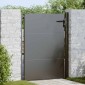vidaXL Πύλη Κήπου Μαύρο 105 x 130 cm Χάλυβας με επίστρωση πούδρας