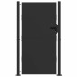vidaXL Πύλη Κήπου Μαύρο 105 x 205 cm Χάλυβας με επίστρωση πούδρας