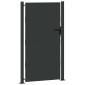 vidaXL Πύλη Κήπου Μαύρο 105 x 205 cm Χάλυβας με επίστρωση πούδρας