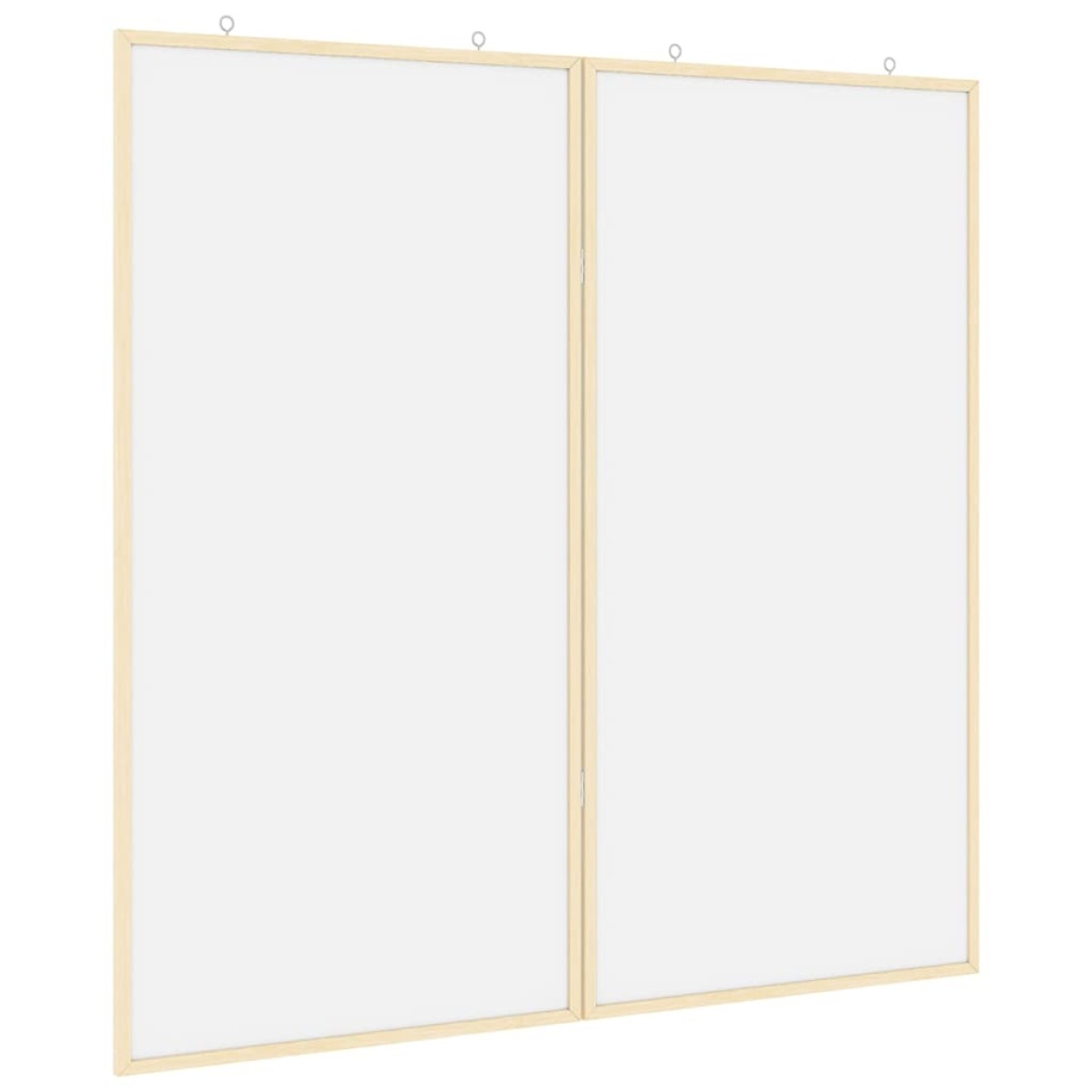 vidaXL Πίνακας Ενημερώσεων 100 x 100 x 1,4 εκ. Μασίφ ξύλο πεύκου Λευκό
