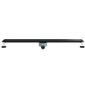 vidaXL Σιφόνι ντους 2-σε-1 με 360° σιφόνι Μαύρο 100 cm